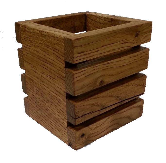 

Настольная карандашница TheWood 82х78х88мм
