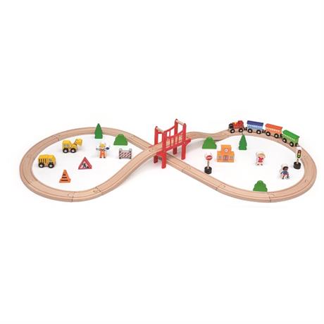 

Железная дорога Viga Toys 39 деталей (50266)