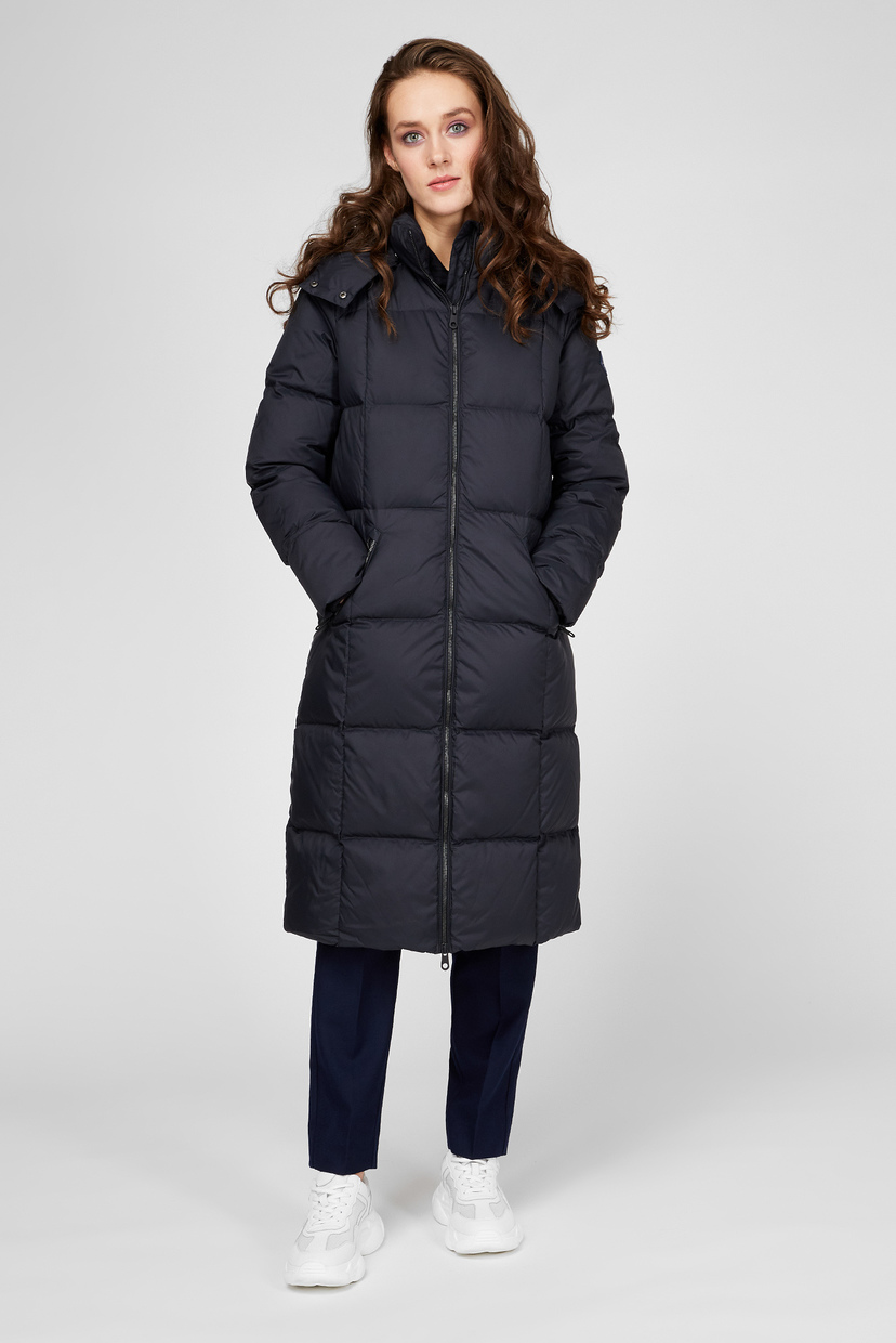 

Женский черный пуховик CLASSIC DOWN LONG Gant S 4751031