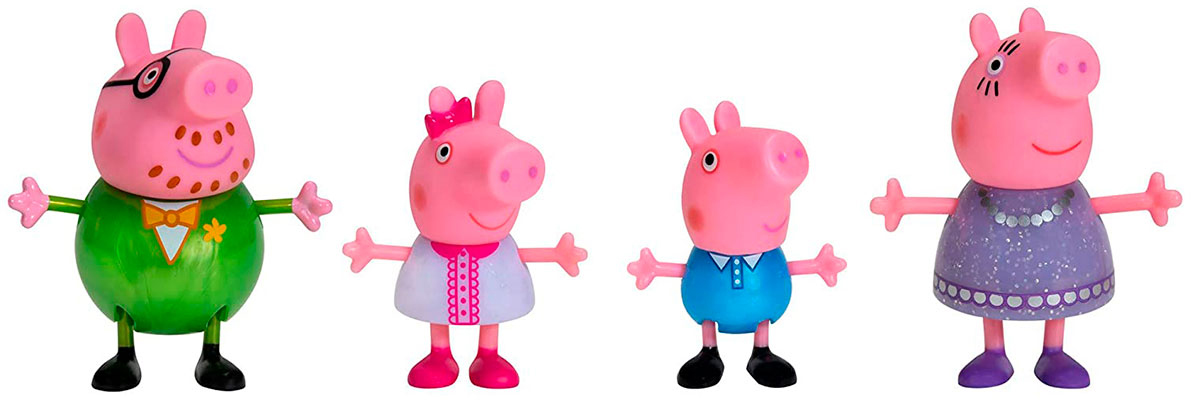 

Набор фигурок Peppa Большая семья Пеппы Праздник (PEP0770)