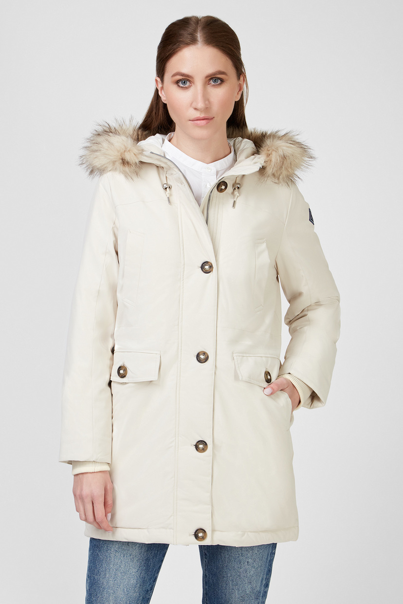 

Женский белый пуховик ARCTIC Gant  4700143, Женский белый пуховик ARCTIC Gant XL 4700143