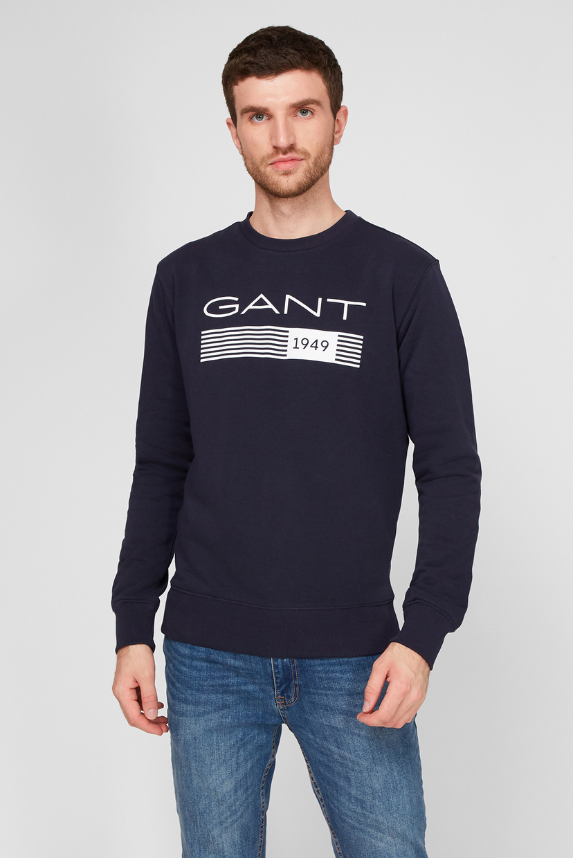 

Мужской темно-синий свитшот Gant XXL 2006027