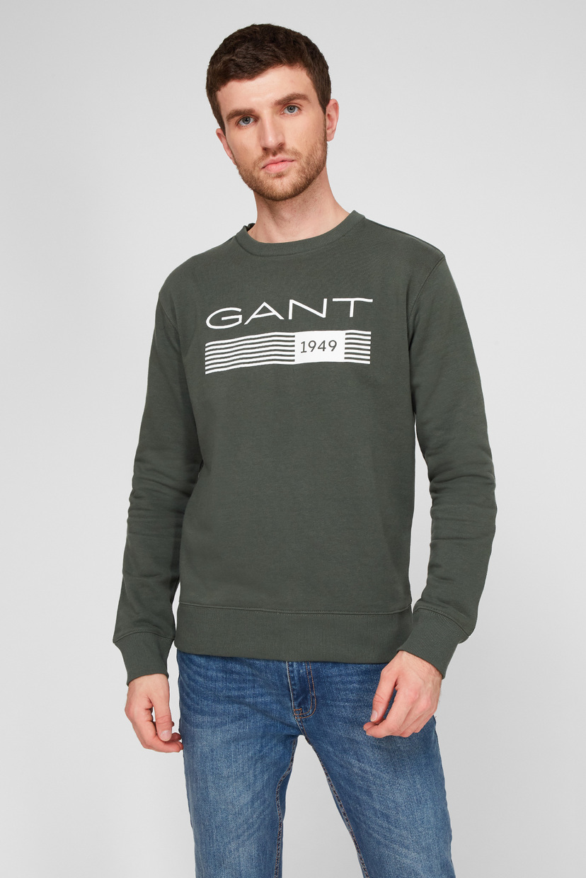 

Мужской зеленый свитшот Gant XXL 2006027
