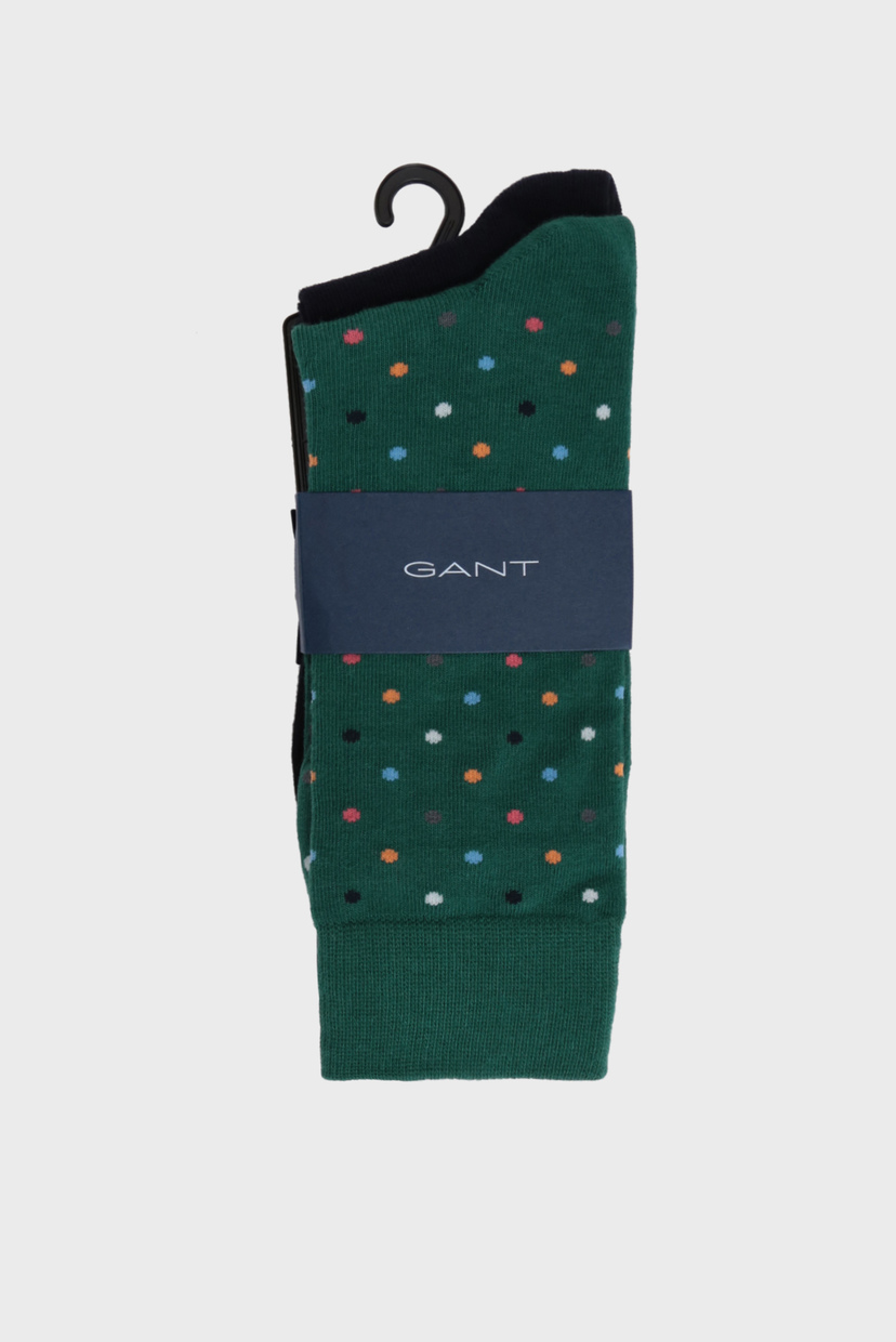 

Мужские хлопковые носки (2 пары) SOLID AND MULTI DOT 373 Gant OS 9960110