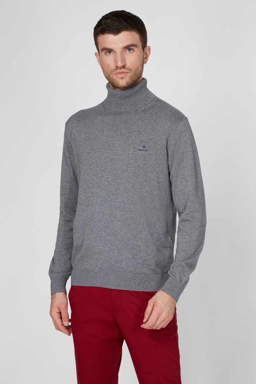 

Мужской серый гольф CLASSIC COTTON TURTLE NECK Gant XXL 8030543