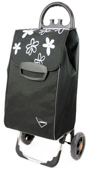 

Сумка-тележка Aurora Milano 60 л Black/Flower