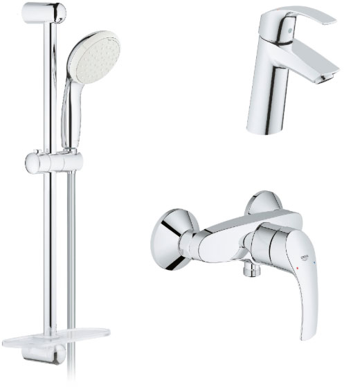 

Набор смесителей GROHE Eurosmart M-Size 123244M