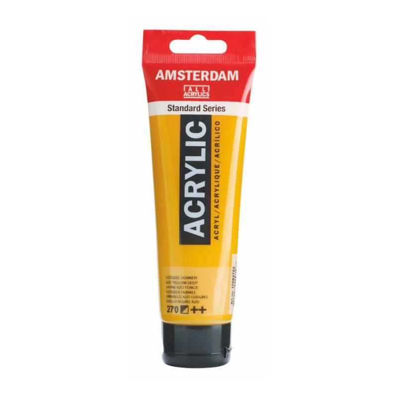 

Краска акриловая Royal Talens AMSTERDAM 120 мл (270) AZO желтый темный (8712079158187)