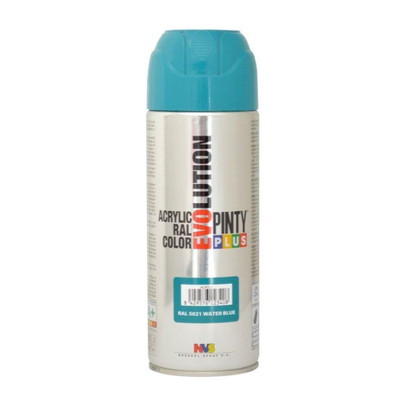 

Краска-аэрозоль акриловая PINTYPLUS Evolution Ral 5021 400 мл бирюзовый темный (8429576223408)