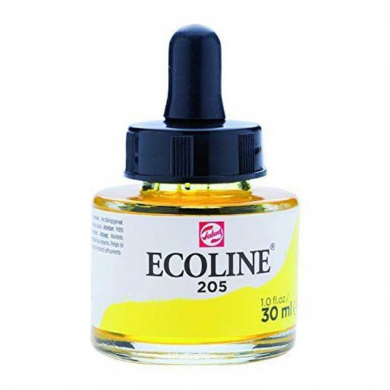 

Краска акварельная жидкая Royal Talens Ecoline (205) 30 мл желтый лимонный (8712079406950)