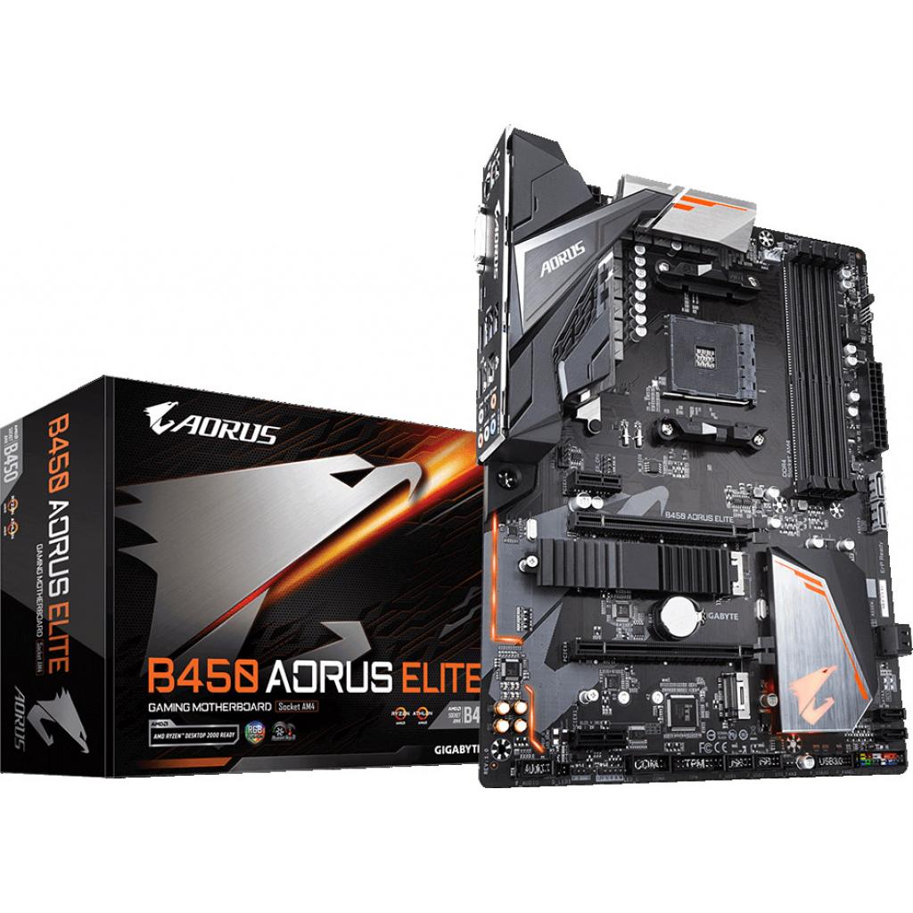 

Материнська плата GIGABYTE B450 AORUS ELITE