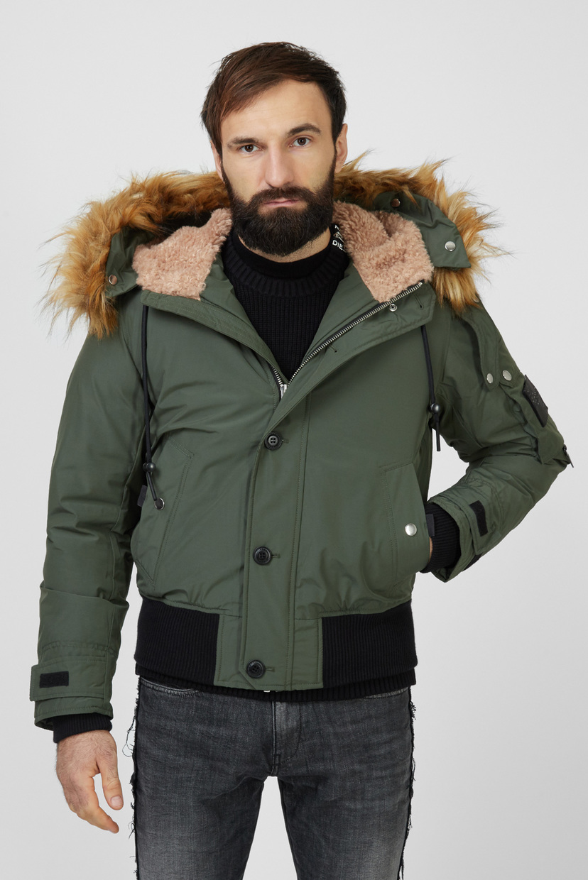 

Мужская зеленая куртка W-JAME Diesel M A00559 0LAZU