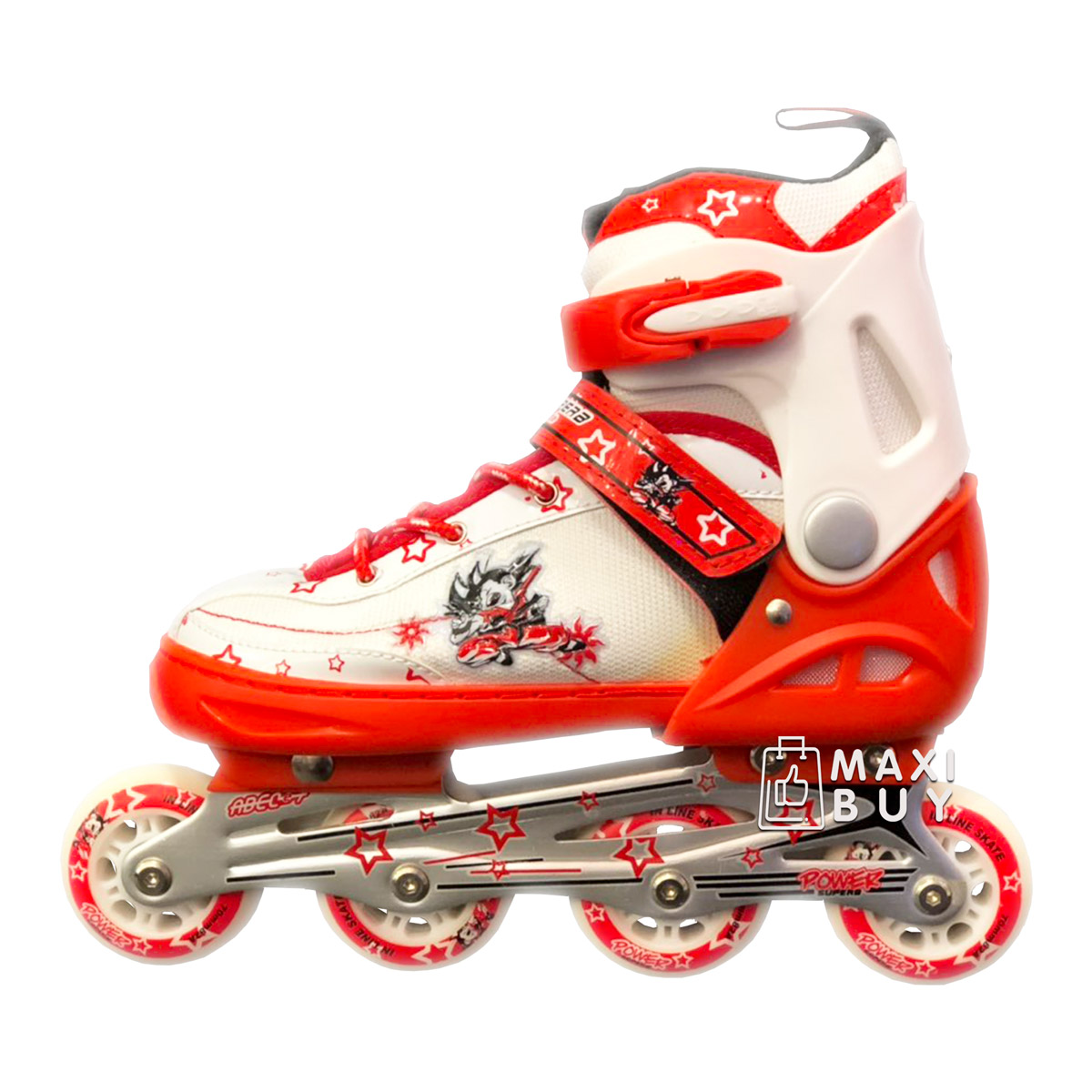 

Ролики раздвижные SkateX Sparrow 39-42 Красный
