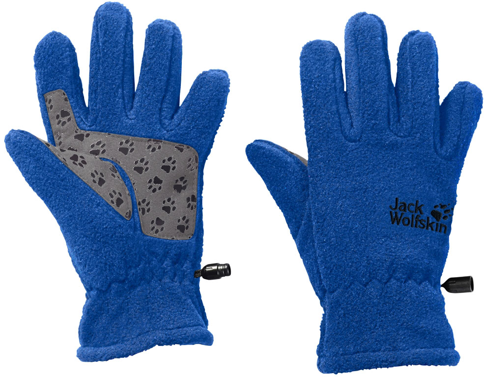 

Перчатки Jack Wolfskin Fleece Glove Kids 1901861-1201 140 Синие