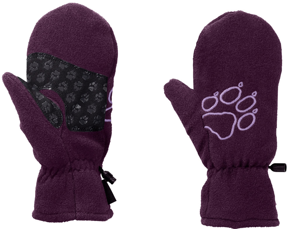

Варежки Jack Wolfskin Fleece Mitten Kids 1901871-1600 104 Фиолетовые