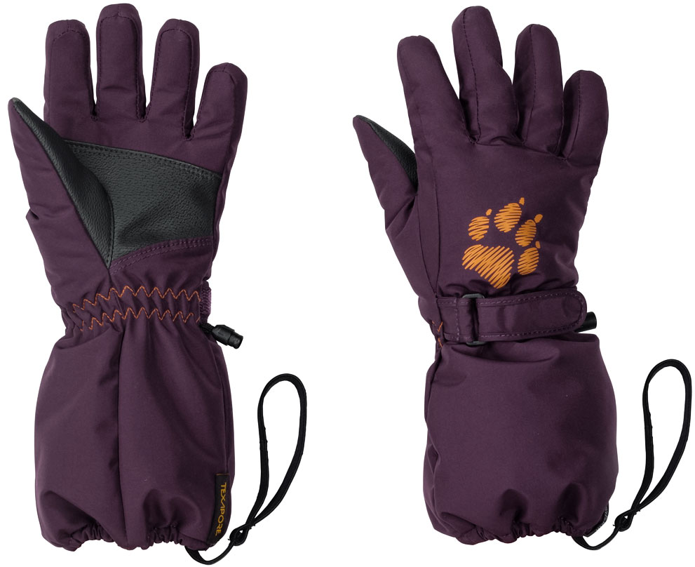 

Перчатки Jack Wolfskin Texapore Glove Kids 1908301-1600 152 Фиолетовые
