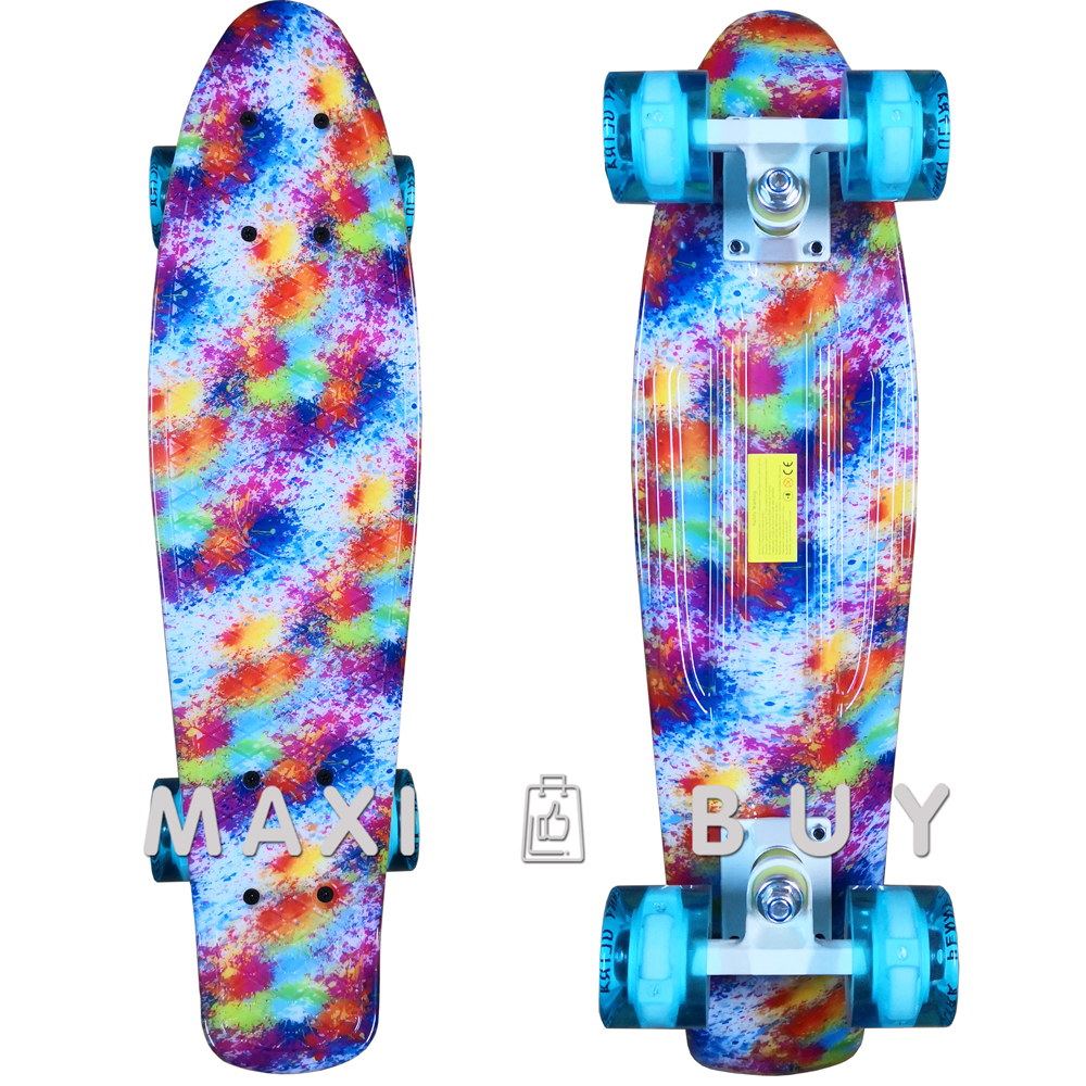 

Скейт пенни борд SkateX Penny Zetta Splash 22"