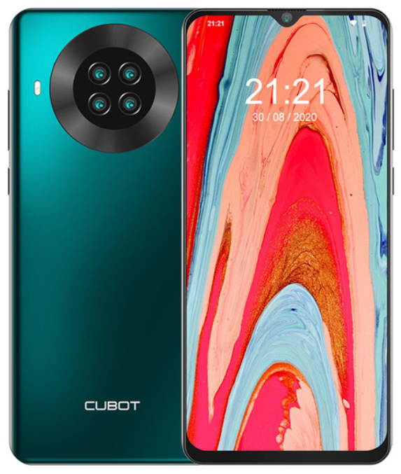 

Cubot Note 20 3/64 Gb green, 6.5", Helio A20, 4G, NFC