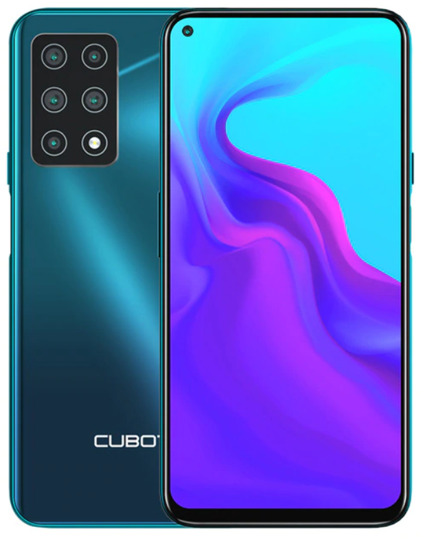 

Cubot X30 6/128 Gb gradient green, 6.4", Helio P60, 3G, 4G, NFC