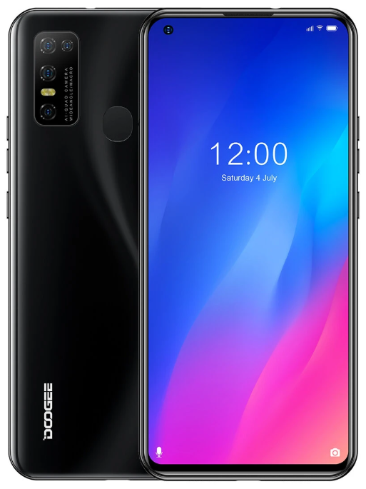 

Doogee N30 4/128 Gb black, 6.55", Helio A25, 3G, 4G
