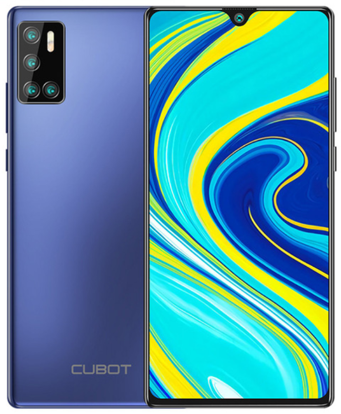 

Cubot P40 4/128 Gb blue, 6.2", Helio A22, 3G, 4G, NFC