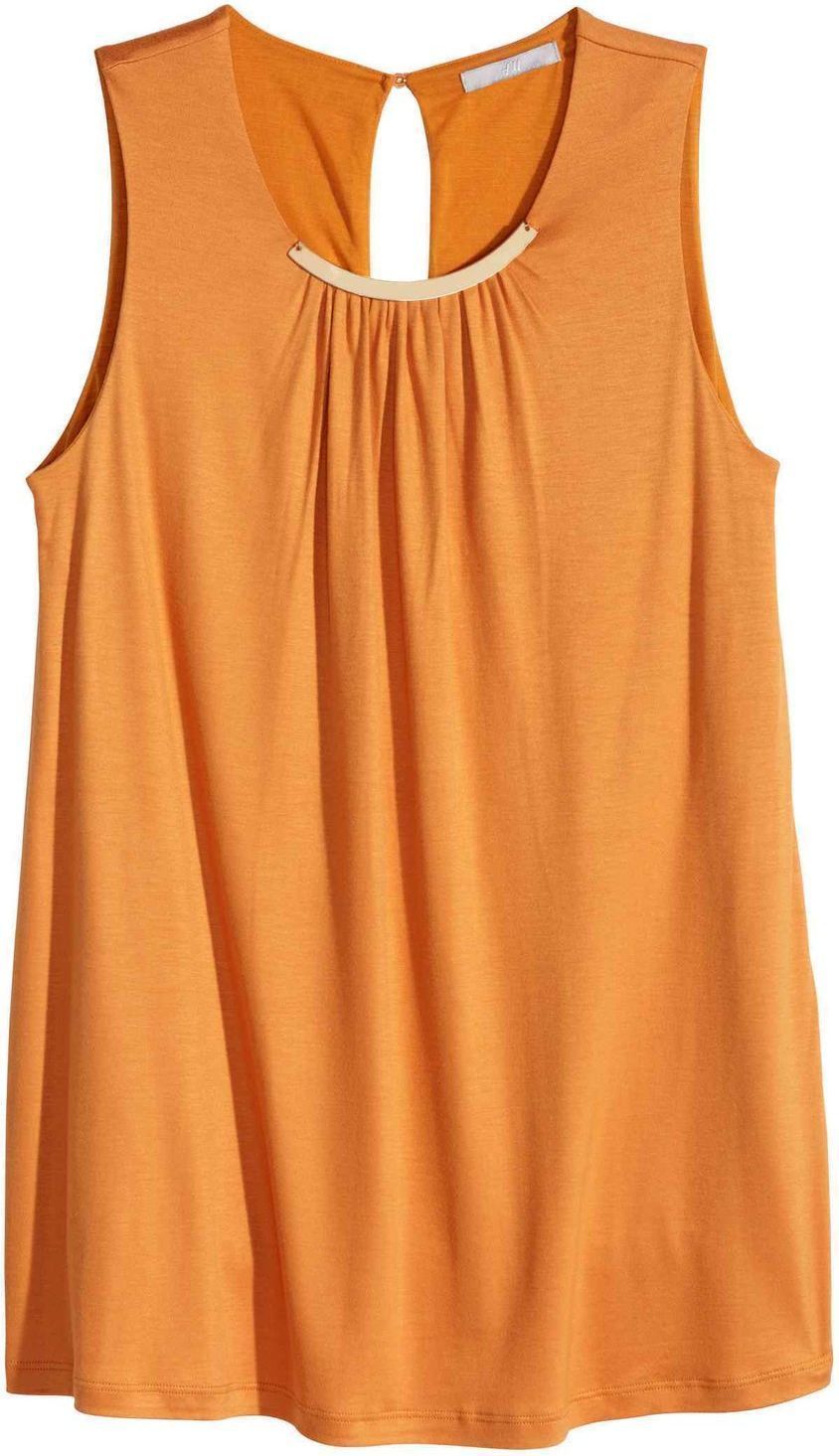 

Блузка H&M 1012-2812531 M Горчичная