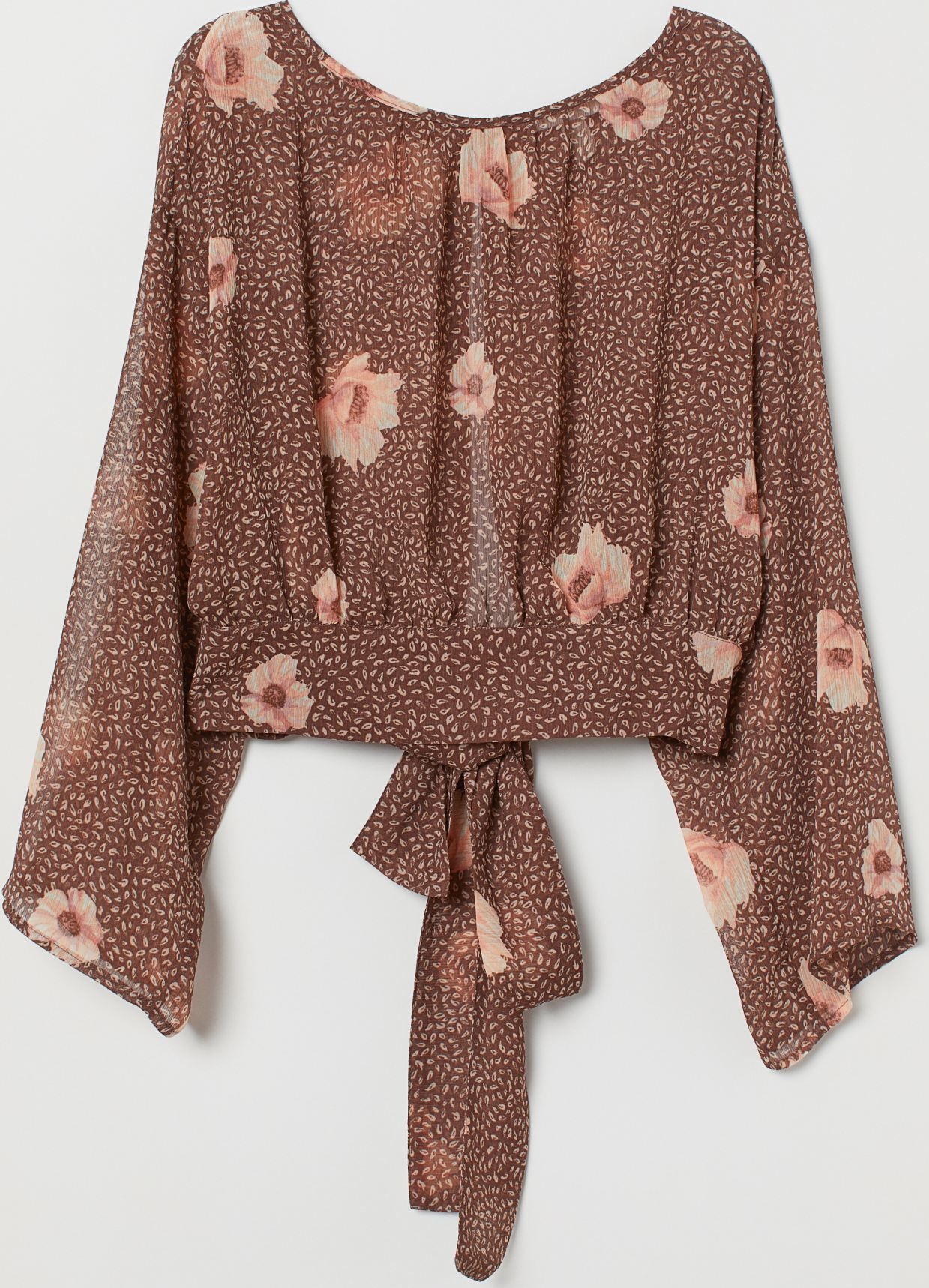 

Блузка H&M 2811-7355309  Коричневая, Блузка H&M 2811-7355309 36 Коричневая