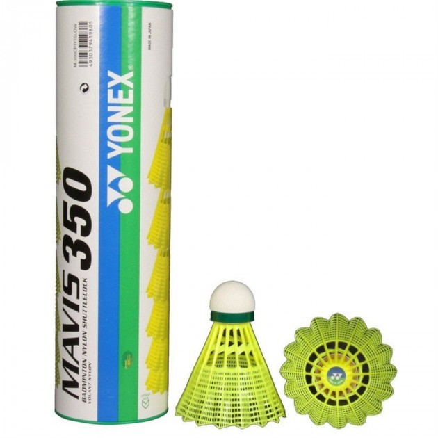 

Воланы для бадминтона Yonex Mavis 350 Yellow Slow 6 шт 3500920