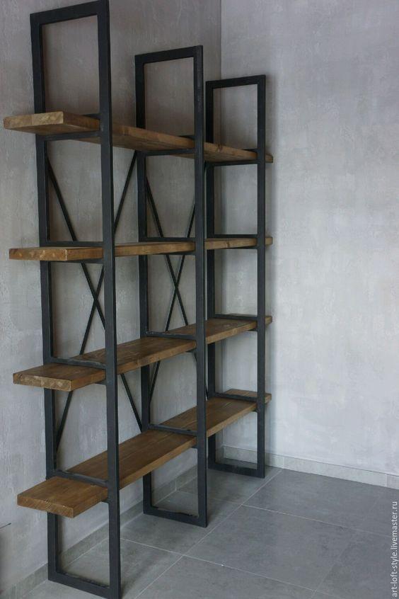 

Стеллаж для хранения Luckystar в стиле LOFT (NS-970000035)