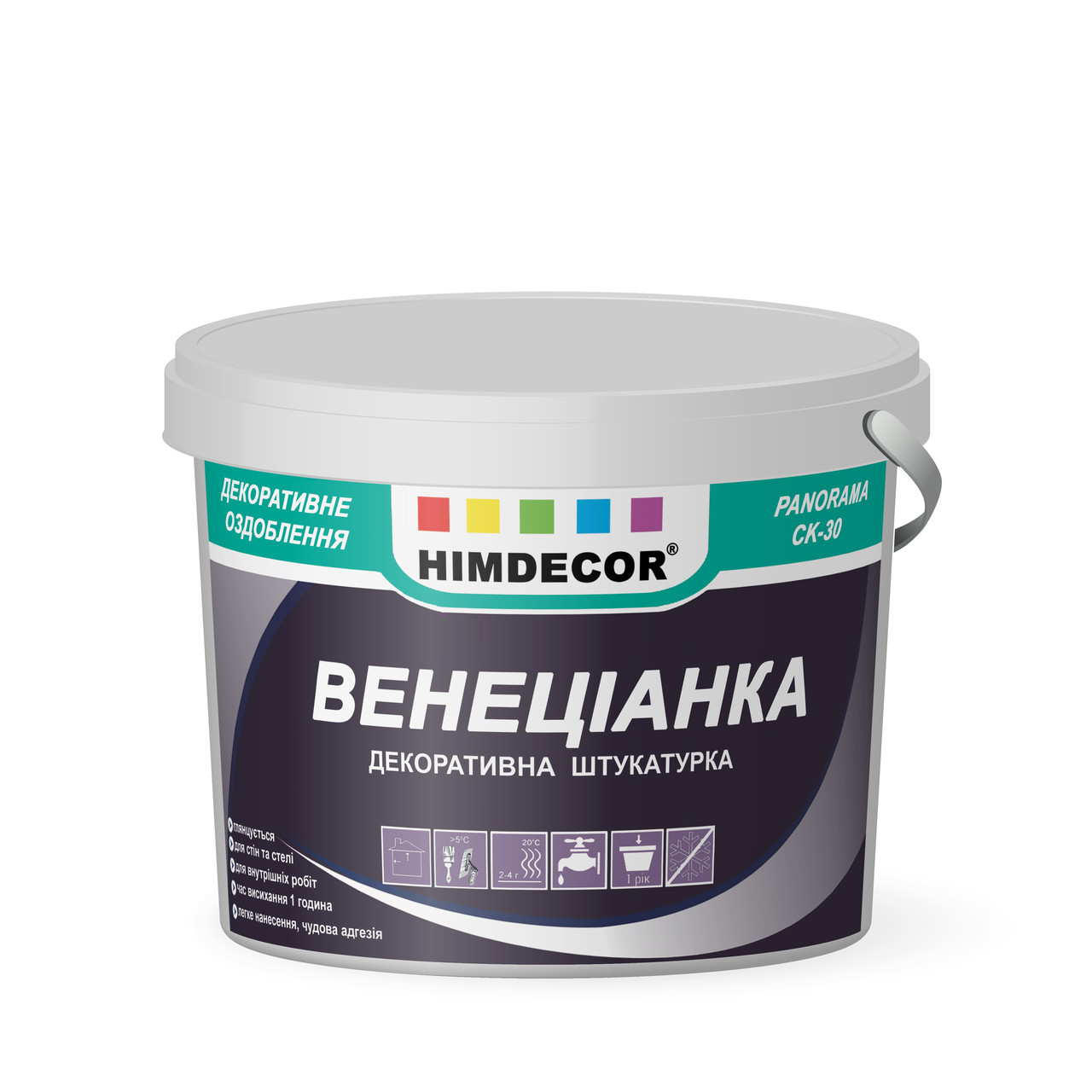 

Декоративна штукатурка Himdecor Panorama СК-30 ВЕНЕЦІАНКА 15 кг