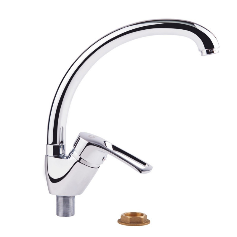 

Смеситель для кухни Q-tap Hansberg CRM 008F (SD00021311)
