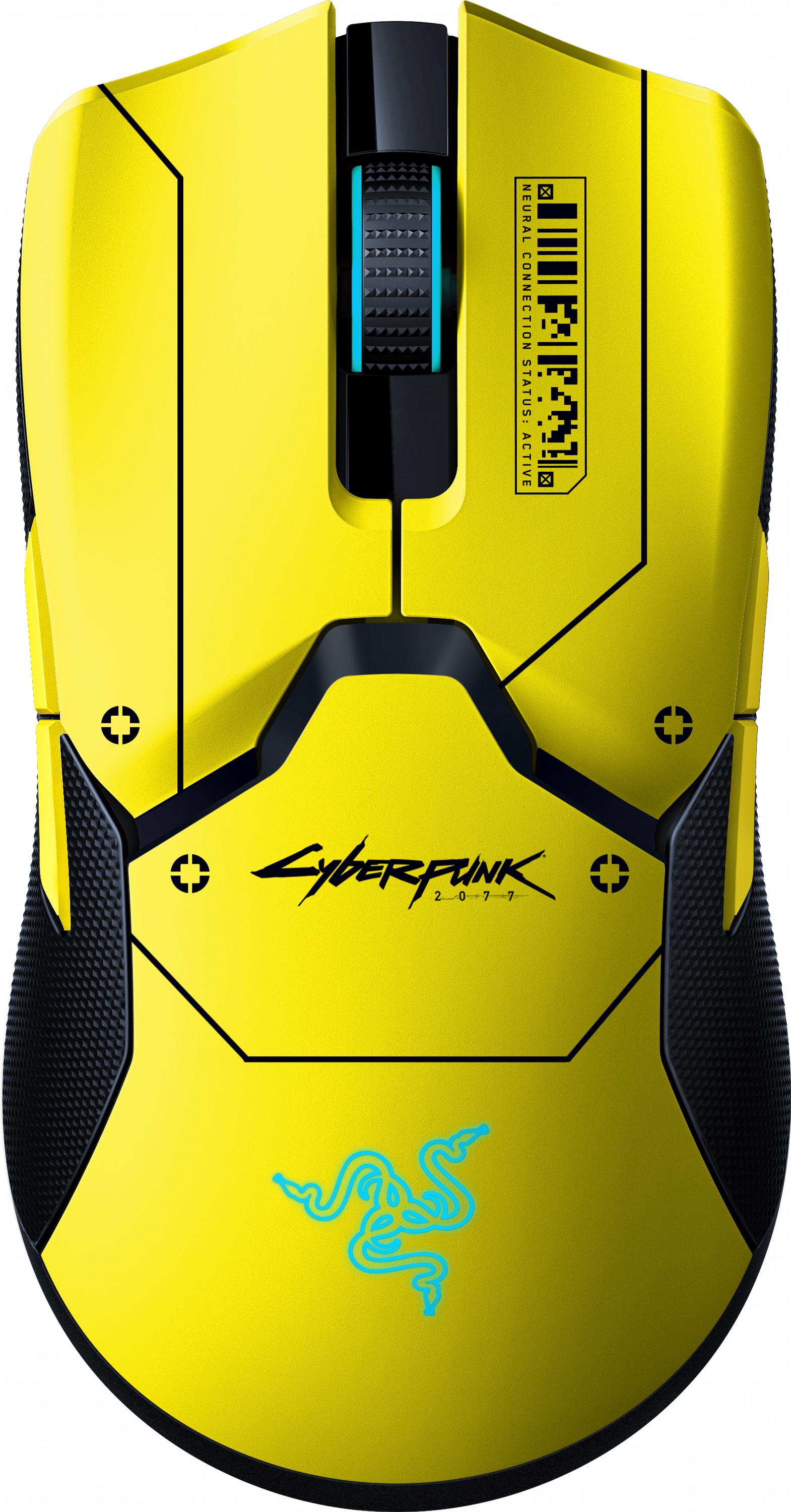 

Мышь Razer Viper Ultimate Wireless & Mouse Dock Cyberpunk 2077 Edition (RZ01-03050500-R3M1)