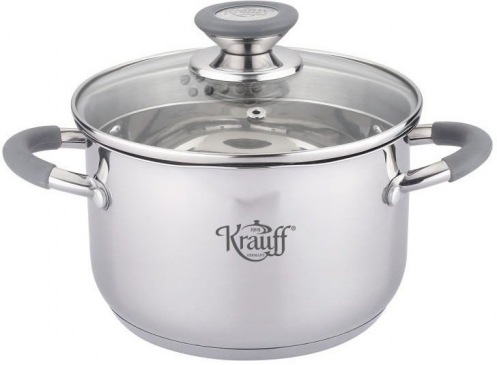 

Кастрюля из нержавеющей стали Krauff Komfort 2,8 л 88-222-012