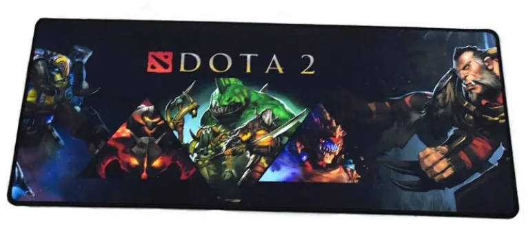 

Игровой коврик для мыши большой Dota 2 700/300/3mm, Геймерский коврик для мыши