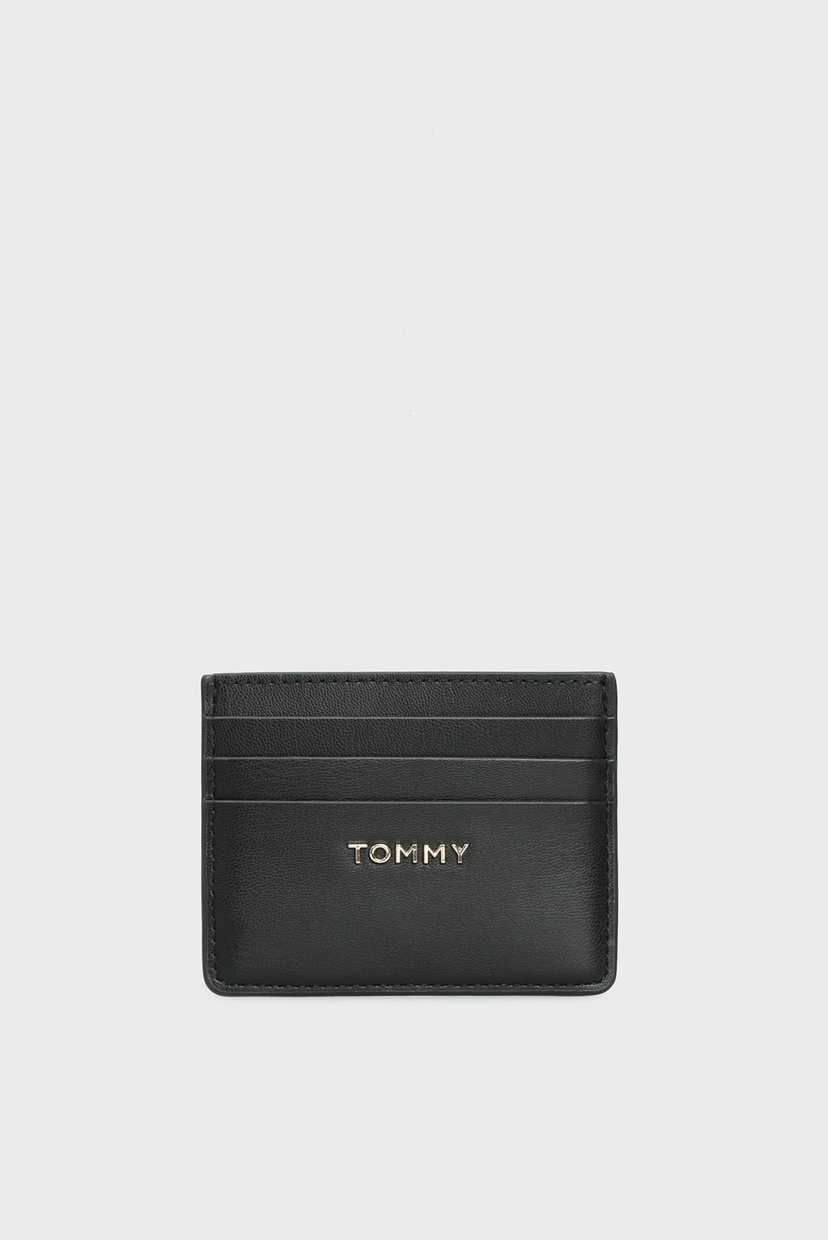 

Женская черная визитница Tommy Hilfiger OS AW0AW09025