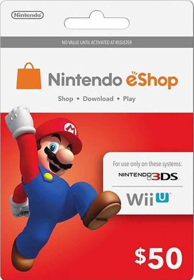 Nintendo eShop Card $50 (USA) – фото, отзывы, характеристики в интернет ...