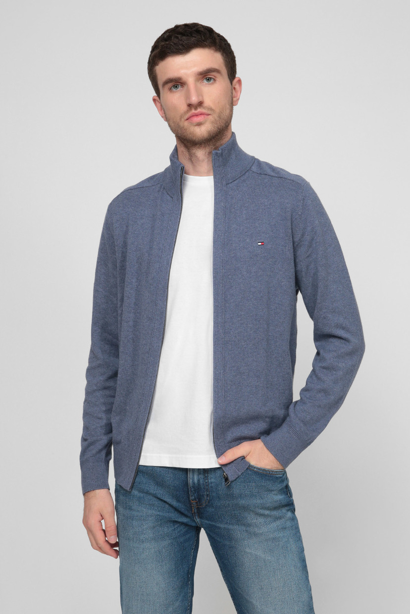 

Мужская голубая кофта Tommy Hilfiger M MW0MW11675