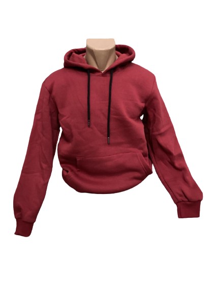 

Мужская толстовка-кенгуру теплая с капюшоном FTX men"s clothing S бордовый