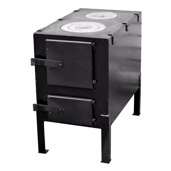 

Печь КВД 150 с чугунной варочной поверхностью