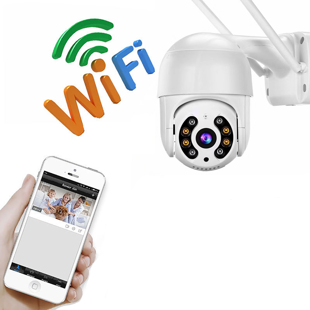 Камера видеонаблюдения наружная Adna Cam-QC2, умная Wi-Fi камера IP Wi-Fi  PTZ поворотная для улицы – фото, отзывы, характеристики в интернет-магазине  ROZETKA от продавца: Tsfania | Купить в Украине: Киеве, Харькове, Днепре,  Одессе,