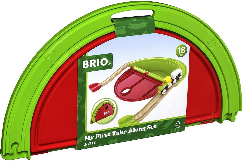 

Деревянная железная дорога BRIO 33711 Набор "Моя первая железная дорога"