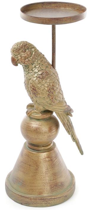 

Подсвечник декоративный Olamide Попугай 14х12х32см Bona BD-434-118