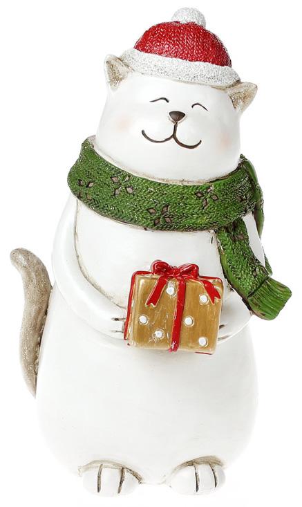 

Статуэтка Котик с подарком 22см Bona BD-218-774