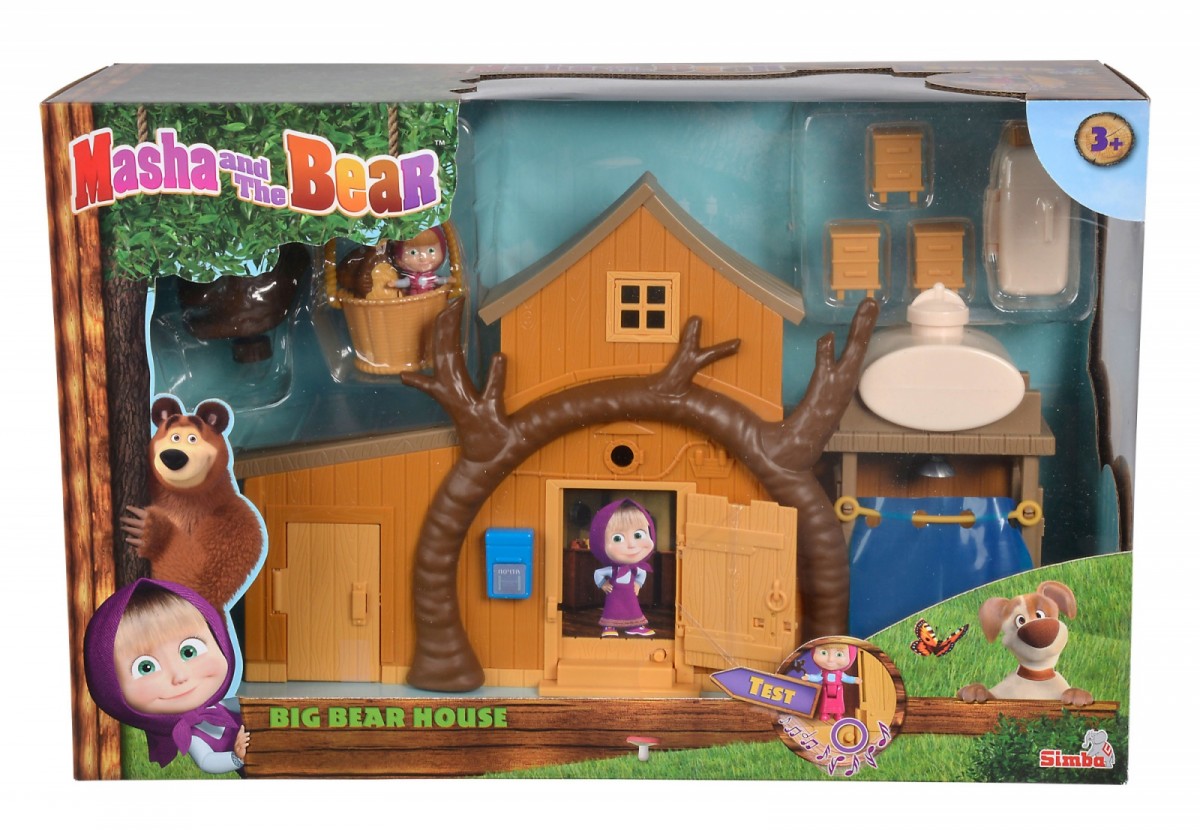 

Игровой набор Simba Маша и Медведь Двухэтажный дом Медведя (109301032)