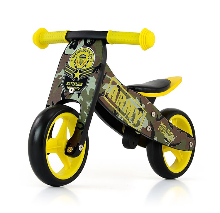 

Беговел Milly Mally Jake Army (23777)