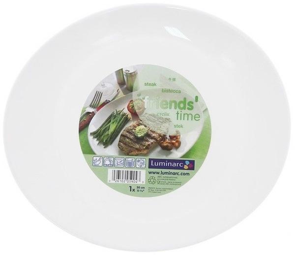 

Набор 6 блюд для стейка Arcopal Friends Time 30см, стеклокерамика Arcopal LUM-P7281
