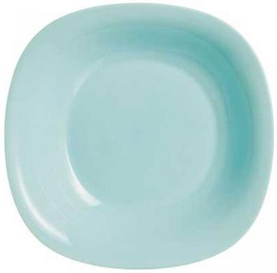 

Набор 24 суповых тарелки Luminarc Carine Light Turquoise, квадратные 21см Luminarc LUM-P4251