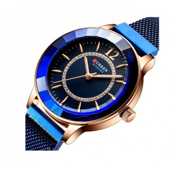 

Женские наручные часы Curren модель 9066 (Blue-Cuprum)
