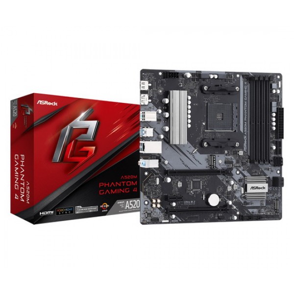 

ASRock A520M Phantom Gaming 4 Socket AM4