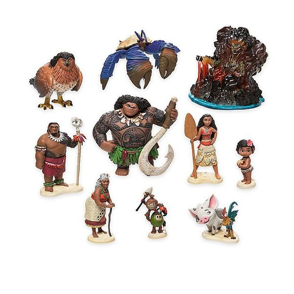 

Игровой набор Disney Moana Figure Play Set 10 фигурок Моана (моана 10 штук)